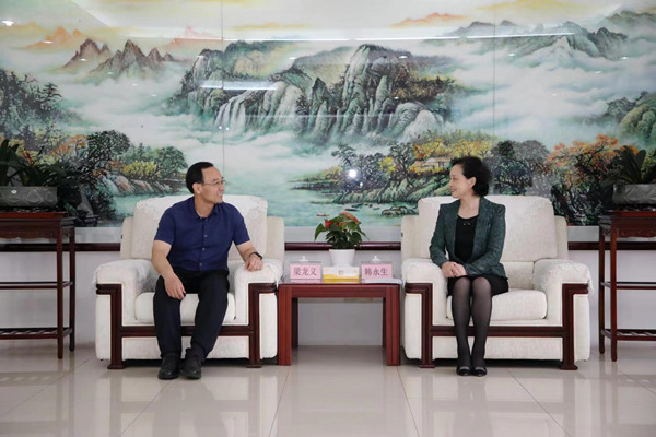 梁龙义副市长拜访省市场监管局